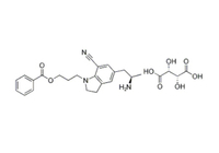 5-[(2R) -2-أمينوبروبيل] -1- [3- (benzoyloxy) propyl] -2،3-dihydro1h-indole-7-carbonitrile (2r ، 3r) -2،3-dihydroxybutanedioate