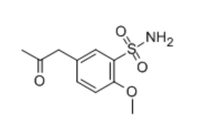 5-Acetonyl-2-methoxybenzene sulfonamide